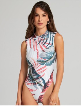 Купальник с открытой спиной Cosita Linda 25107M REFINED RESORT, Цвет: мульти, Размеры: L