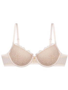 Бюстгальтер со съемным пуш-ап Esotiq BATTY 42513 бежевый, Цвет: бежевый, Размеры: 65F, изображение 8