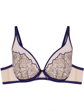 Мягкий бюстгальтер Esotiq BATTY 42514 темно-синий, Цвет: темно-синий, Размеры: 80E, изображение 7