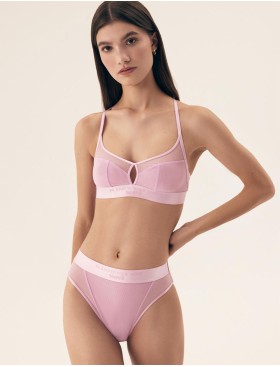 Эластичный бюстгальтер без кости Esotiq LIRAGE 42498 розовый, Цвет: розовый, Размеры: S, изображение 5