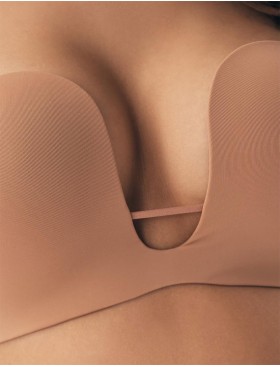 Бюстгальтер планж пуш-ап Esotiq NOVELTY 43127 миндаль, Цвет: миндаль, Размеры: 75B, изображение 4