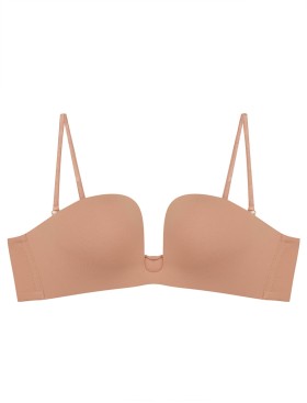 Бюстгальтер планж пуш-ап Esotiq NOVELTY 43127 миндаль, Цвет: миндаль, Размеры: 75B, изображение 8