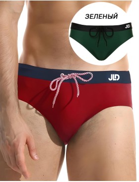 Однотонные мужские плавки Jolidon B648U зеленый, Цвет: зеленый, Размеры: XL