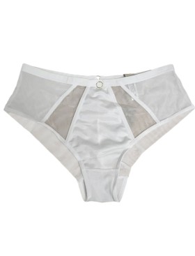 Трусы высокие Subtille BUTTERFLY WHITE high-waist, Цвет: белый, Размеры: M, изображение 3