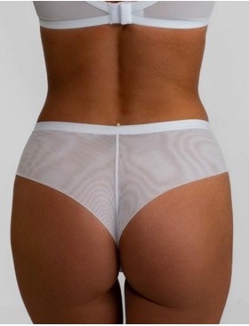 Трусики бразилиана Subtille BUTTERFLY WHITE mini, Цвет: белый, Размеры: S, изображение 2