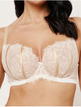 Мягкий кружевной балконет Subtille HARMONY GOLD balconette soft, Цвет: молочный, Размеры: 70I