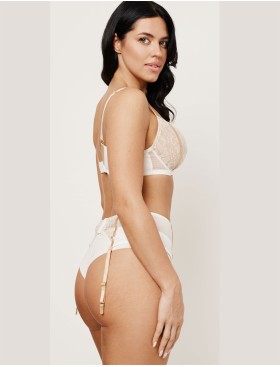 Мягкий кружевной балконет Subtille HARMONY GOLD balconette soft, Цвет: молочный, Размеры: 70I, изображение 5