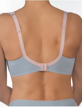 Бюстгальтер с мягкой чашкой Valmira 1125 серый с лотосом, Цвет: серый с лотосом, Размеры: 80D, изображение 2