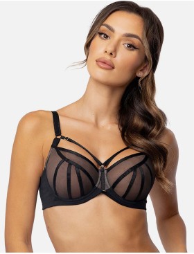 Бюстгальтер с мягкой чашкой Orhideja 129-000 черный-пион, Цвет: черный-пион, Размеры: 70I, изображение 3