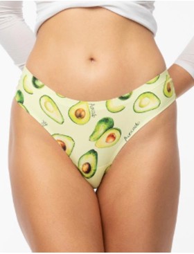 Бесшовные трусы бразилиана Julimex AVOCADO BRASIL, Цвет: мультиколор, Размеры: M