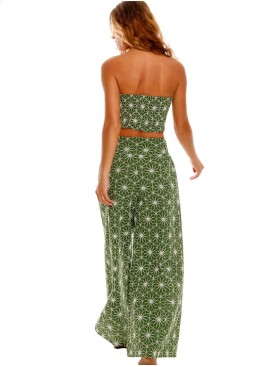 Пляжные брюки-палаццо Agua Bendita 15157 MAR VESSEL, Цвет: зеленый, Размеры: M, изображение 3