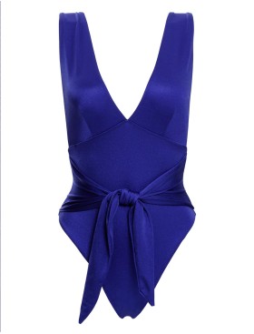 Слитный однотонный купальник Agua Bendita 15270 FLORENTINA VESSEL, Цвет: темно-синий, Размеры: S, изображение 4