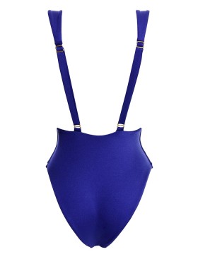 Слитный однотонный купальник Agua Bendita 15270 FLORENTINA VESSEL, Цвет: темно-синий, Размеры: S, изображение 5