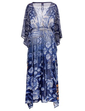 Халат-парео Agua Bendita 15381 SAM AZURE, Цвет: темно-синий, Размеры: UN, изображение 4