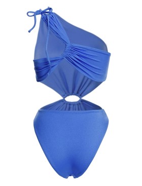 Однотонный купальник монокини Agua Bendita 15411 BLOOM AZURE, Цвет: синий, Размеры: S, изображение 5