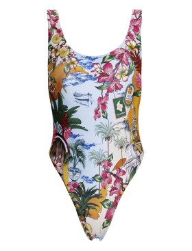 Цветной слитный купальник Agua Bendita 15413 TRIBECA VENTURA, Цвет: голубой, Размеры: S, изображение 6