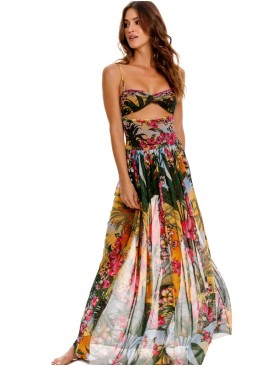 Пляжное платье Agua Bendita 15425 MALAY VENTURA, Цвет: темно-зеленый, Размеры: L, изображение 2