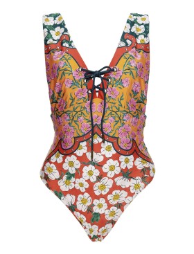 Слитный купальник Agua Bendita 17033 PRISCILA NOPAL, Цвет: красный, Размеры: M, изображение 4