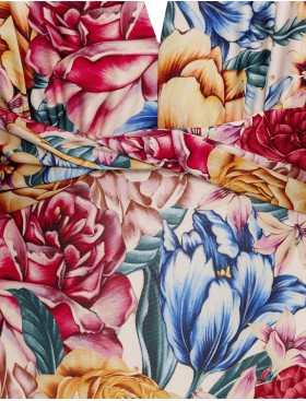 Цельный купальник с глубоким вырезом Agua Bendita 17042 ELLIS BLUSH, Цвет: бежевый, Размеры: S, изображение 4