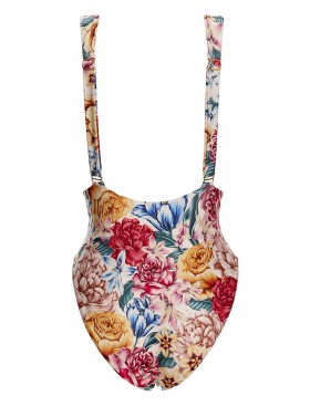 Цельный купальник с глубоким вырезом Agua Bendita 17042 ELLIS BLUSH, Цвет: бежевый, Размеры: S, изображение 7