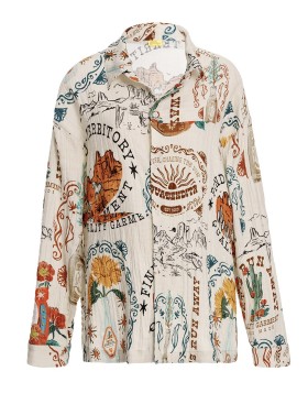 Пляжная рубашка Agua Bendita 17747 KESHI NOPAL, Цвет: белый, Размеры: S, изображение 5