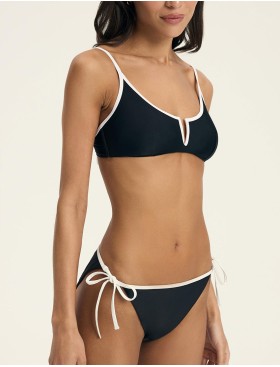 Черно-белый раздельный купальник Esotiq 42905 POPS, Цвет: черный, Размеры: L, изображение 3