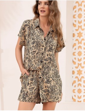 Комплект с шортами Mia-Amore ALLEGRO 5462, Цвет: песочный, Размеры: 3XL, изображение 3