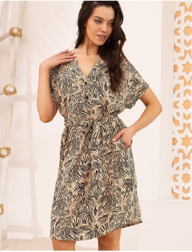 Туника средней длины Mia-Amore ALLEGRO 5463, Цвет: песочный, Размеры: 2XL/3XL