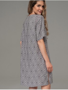 Туника с короткими рукавами Mia-Amore DAMASK 5253, Цвет: серый, Размеры: 4XL/5XL, изображение 2