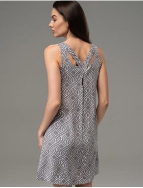 Сорочка из вискозы Mia-Amore DAMASK 5360, Цвет: серый, Размеры: L, изображение 2