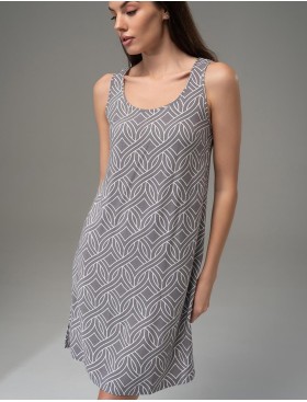 Сорочка из вискозы Mia-Amore DAMASK 5360, Цвет: серый, Размеры: L, изображение 3