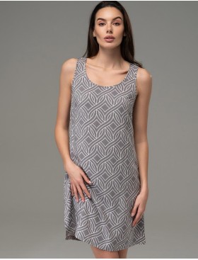 Сорочка из вискозы Mia-Amore DAMASK 5360, Цвет: серый, Размеры: L, изображение 4