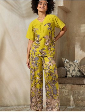 Натуральный летний комплект Mia-Amore FIJI 5407, Цвет: лайм, Размеры: XL