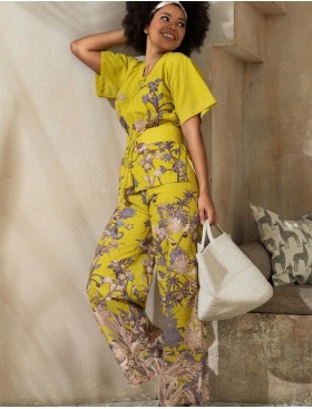 Натуральный летний комплект Mia-Amore FIJI 5407, Цвет: лайм, Размеры: XL, изображение 3