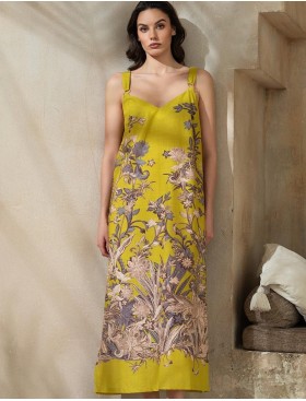 Длинный сарафан Mia-Amore FIJI 5409, Цвет: лайм, Размеры: XL, изображение 3