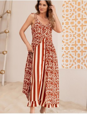 Длинное платье-сарафан Mia-Amore LUIGIANNA 5471, Цвет: мультицвет, Размеры: M