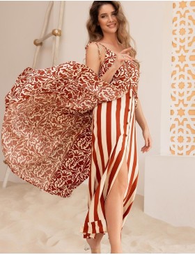 Длинное платье-сарафан Mia-Amore LUIGIANNA 5471, Цвет: мультицвет, Размеры: M, изображение 4