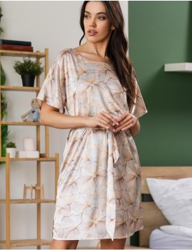 Шёлковая туника Mia-Amore SIMFONIA 4617, Цвет: бежевый, Размеры: L/XL, изображение 2