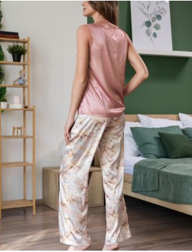 Комплект-тройка из шёлка Mia-Amore SIMFONIA 4618, Цвет: бежевый, Размеры: M, изображение 3