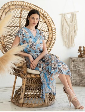 Длинная туника Mia-Amore VITA 5184, Цвет: мультиколор, Размеры: 4XL/5XL, изображение 4