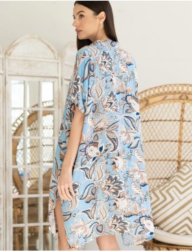 Свободная рубашка Mia-Amore VITA 5187, Цвет: мультиколор, Размеры: 4XL/5XL, изображение 2