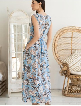 Длинный сарафан Mia-Amore VITA 5188, Цвет: мультиколор, Размеры: S, изображение 2