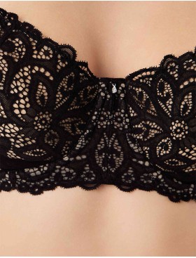 Бюстгальтер мягкий Nikol Djumon 185 14 черный, Цвет: черный, Размеры: 85D, изображение 3