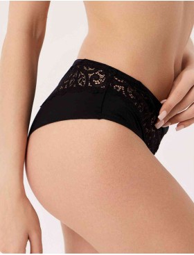 Трусики бразилиана Nikol Djumon 185 26 черный, Цвет: черный, Размеры: 2XL, изображение 3