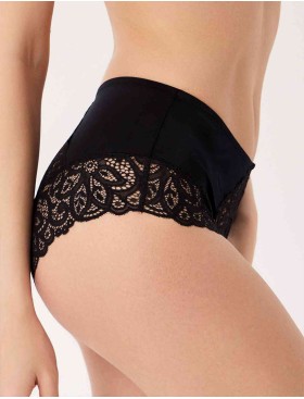 Трусы слипы комфорт Nikol Djumon 185 32 черный, Цвет: черный, Размеры: M, изображение 3