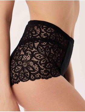 Высокие женские трусы Nikol Djumon 185 36 черный, Цвет: черный, Размеры: M, изображение 3