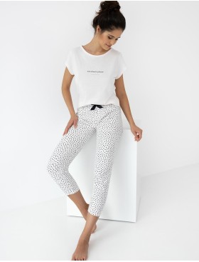 Женская пижама Sensis CHRISTABEL, Цвет: белый, Размеры: L, изображение 2