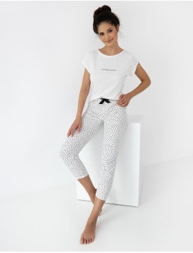 Женская пижама Sensis CHRISTABEL, Цвет: белый, Размеры: L, изображение 3