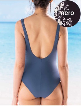 Закрытый купальник Sielei OASI FW52 nero, Цвет: nero (черный), Размеры: 85C, изображение 2