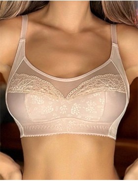 Мягкий бюстгальтер без косточек Albina L NEW CHARM 7071 пион, Цвет: пион, Размеры: 90D